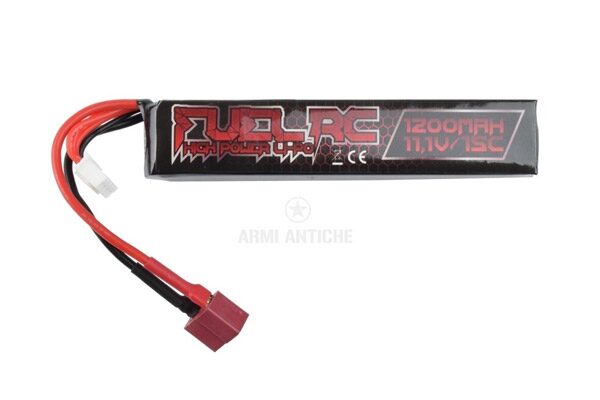 Batteria di ricambio per softair elettrica con connettore
