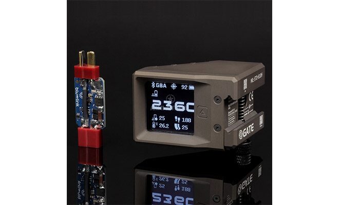Computer tattico per softair con display da montare sulla slitta